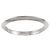 Autre Marque Tiffany & Co. Knife Edge Band Ring aus Platin - Ansicht 2
