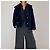 Weekend Max Mara verkürzte Wolljacke Navyblau - Ansicht 2