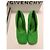 Décolleté Givenchy in lana di agnello verde - vista 4