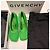 Décolleté Givenchy in lana di agnello verde - vista 9
