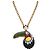 Autre Marque Iradj Moini Toucan Halskette mit Edelsteinen