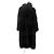 Abrigo largo de piel sintética negra Zadig & Voltaire