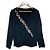 Autre Marque VIVIENNE TAM Stricktop mit Perlen