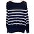 Autre Marque COLLAGE GALLARDAGALANTE Pullover de punto transparente con borde