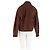 Autre Marque LEATHER Chaqueta de cuero marrón - vista 2