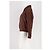 Autre Marque LEATHER Chaqueta de cuero marrón - vista 3