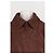 Autre Marque LEATHER Chaqueta de cuero marrón - vista 5