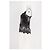 Autre Marque Top cropped nero con pizzo HERSKIND - vista 3