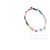 Schiaparelli Mehrfarbiges Perlenarmband "SCHIAP" - Ansicht 3