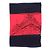 Sciarpa di seta Tommy Hilfiger X The Plaza Blu navy - vista 3