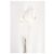 Autre Marque Top cropped de algodão branco SKIMS com decote em V - vista 4