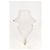Autre Marque Top cropped de algodão branco SKIMS com decote em V - vista 5