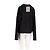Autre Marque SOPHIE SCHNOOR Wollpullover Schwarz Rundhals - Ansicht 2