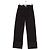 Jeans wide leg de algodão preto Agolde
