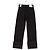 Jeans wide leg de algodão preto Agolde - vista 2