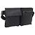 GUCCI GG Canvas Waist bag Black Silver 28566