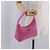 PRADA Bolso de mano Nylon Rosa Plata - vista 24