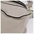 Chloé Bolsa de Ombro Chloe Marcie em Couro Cinza e Dourado - vista 13