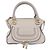 Chloé Bolsa de Ombro Chloe Marcie em Couro Cinza e Dourado - vista 2