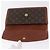LOUIS VUITTON Monogram Pochette Dam GM Clutch Bag M51810 LV - vista 9