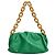 Bottega Veneta Borsa a tracolla Chain Pouch in vitello verde