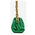 Bottega Veneta Borsa a tracolla Chain Pouch in vitello verde - vista 2