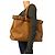 Prada Mala tote com fivela Caramel - vista 2