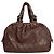 Chanel Braune gesteppte Leder-Bowler-Tasche