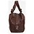 Chanel Braune gesteppte Leder-Bowler-Tasche - Ansicht 2