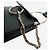 Chloé Borsa a tracolla Faye Mini Bracelet in camoscio blu e pelle - vista 4