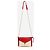 Céline Borsa a tracolla in pelle rossa e crema - vista 2