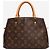Louis Vuitton Borsa Montaigne BB in tela Monogram marrone - vista 4