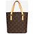 Louis Vuitton Borsa tote Vavin PM in tela Monogram marrone - vista 3