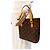 Louis Vuitton Borsa tote Vavin PM in tela Monogram marrone - vista 9