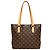 Louis Vuitton Cabas Piano Shopper aus braunem Monogram Canvas