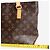 Louis Vuitton Cabas Piano Shopper aus braunem Monogram Canvas - Ansicht 8