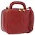 Bolso Vanity CHANEL de piel Caviar 2way Rojo Dorado CC