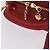 Bolso Vanity CHANEL de piel Caviar 2way Rojo Dorado CC - vista 9