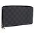 LOUIS VUITTON Damier Graphite Zippy Organizer Long Wallet N63077 LV