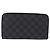 LOUIS VUITTON Damier Graphite Zippy Organizer Long Wallet N63077 LV - vista 2