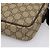 GUCCI GG Supreme Shoulder Bag PVC Beige Silver 122754 - vista 10