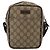 GUCCI GG Supreme Shoulder Bag PVC Beige Silver 122754 - vista 2