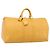 LOUIS VUITTON Epi Keepall 55 Boston Bag Yellow LV