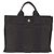 Hermès HERMES Her Line PM Hand Bag Canvas Gray Silver - Ansicht 3