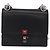 FENDI Canay Chain Shoulder Bag Leather Black Silver 8M0381 - vista 2