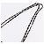 CHANEL Chain Shoulder Tote Bag Leather Black Silver CC - vista 8