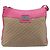 Christian Dior Trotter Canvas Shoulder Bag Beige Silver - vista 2