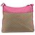Christian Dior Trotter Canvas Shoulder Bag Beige Silver - vista 3