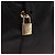 LOEWE Origami Kubo Hand Bag Leather 2way Black Gold - vista 22
