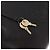 LOEWE Origami Kubo Hand Bag Leather 2way Black Gold - vista 24